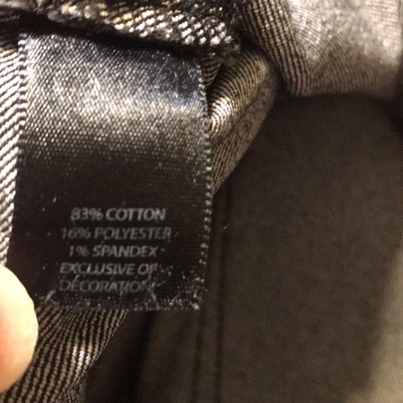 White House/Black Market (Black) Skinny Leg Jeans - Picture 5 of 9